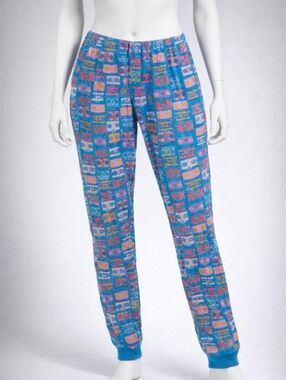 JOE BOXER 80"S BOOMBOX THEMED 1990's RETRÓ PAJAMA PANTS SIZE 2X W